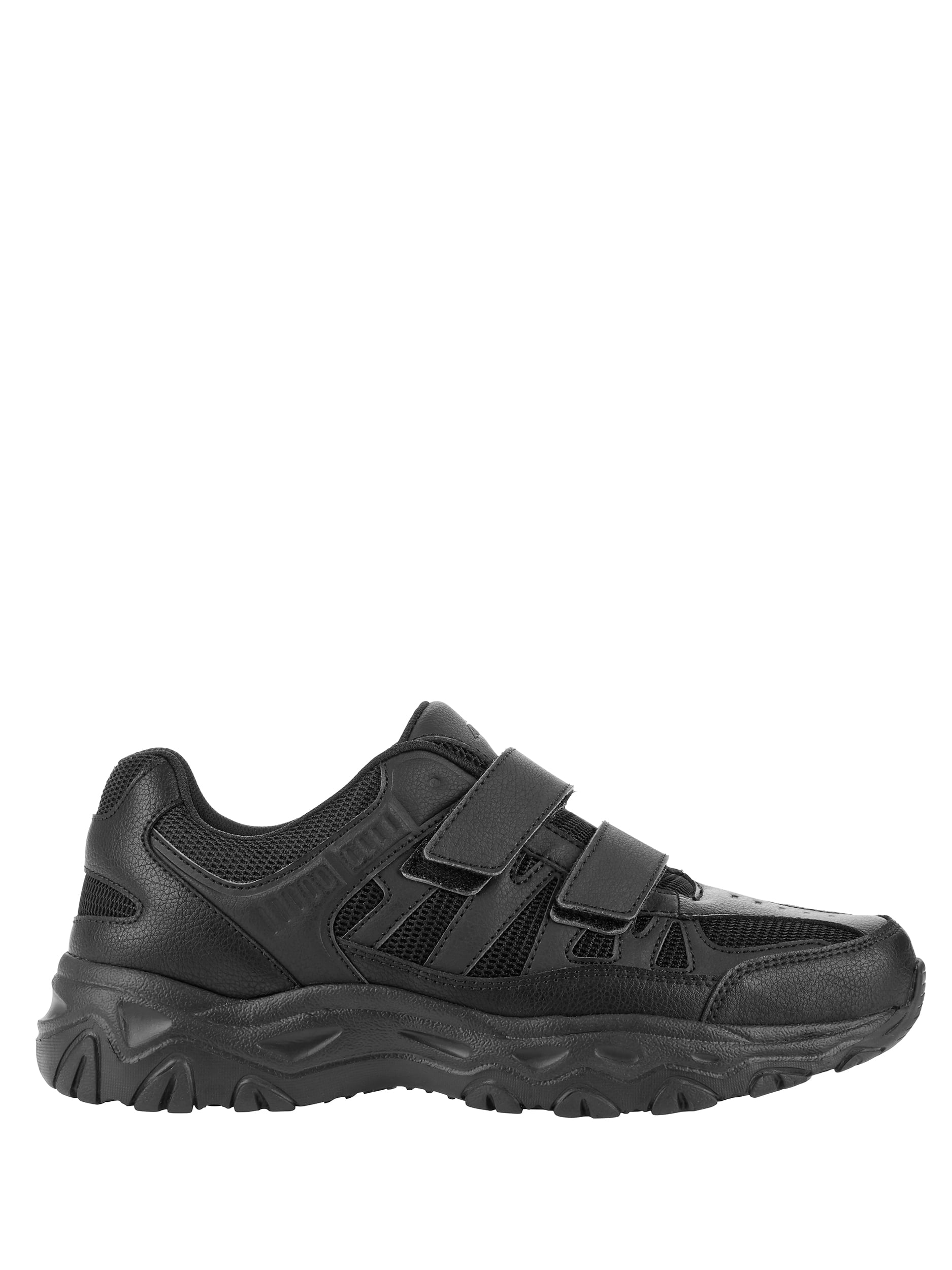 Avia Men's Walker Strap Wide Width Athletic Shoe in Black