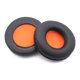 thumbnail image 3 of Matsuzay Almohadillas para los oídos, cojines, auriculares de malla transpirable, accesorios para auriculares, reemplazo de la cubierta para Skullcandy Relojes inteligentes Naranja, 3 of 6