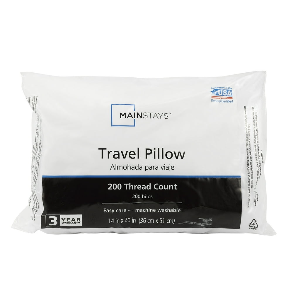 walmart travel pillow