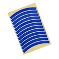 thumbnail image 1 of jinwen Autocollants Réfléchissants pour Vélo Étanches Rayures pour Pneus Roues Enfants Bleu, 1 of 7