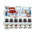 thumbnail image 3 of 6Pcs Winter Christmas Essential Oils Set, Oil Holiday Set, Mistletoe, Candy Cane, Wintermint, Apple Cider, Cranberry, and Forest Pine Candle for Candle Making, Soap Making Supplies, 3 of 9