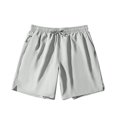 thumbnail image 3 of IROINNID Men's Loose Comfortable Casual Breathable Flat-Front Bermuda Shorts, 3 of 3