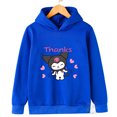 thumbnail image 3 of Sudadera kawaii de moda callejera para niños y niñas de Hello Kitty Kuromi de 3 a 14 años, jersey deportivo para exteriores para niños, 3 of 5