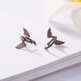 thumbnail image 1 of Pendientes tipo botón de plata fina 925 con circonita AAA para mujer, accesorios de joyería exquisitos de alta calidad para estudiante y novia, regalo de corazón, 1 of 2