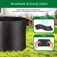 thumbnail image 4 of 6-Pack 5 Gallon Grow Bags, Aeration Fabric Pots with Handles, Heavy Duty Cloth Pots for Plants, 4 of 7