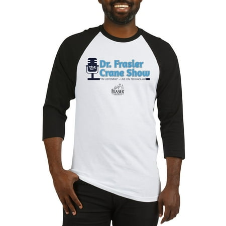 CafePress - The Dr. Frasier Crane Show Baseball Jersey - Cotton Baseball Jersey, 3/4 Raglan Sleeve