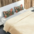 thumbnail image 5 of Yayeee Pillowcase King Size Set of 2 Satin Wrinkle Resistant Pillow Case, Christmas Holly Bows, 5 of 8