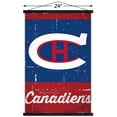 thumbnail image 3 of NHL Montreal Canadiens - Retro Logo 13 Wall Poster with Magnetic Frame, 22.375" x 34", 3 of 5