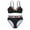 Womens Swimsuits Black, variant on ylioge Womens Plus Size Bikini Sets S-5XL Two Piece Swimsuits Ladies Color-Block Adjustable Beach Swimwear Swimwear Bathing Suits