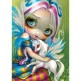 thumbnail image 1 of Diamond Painting (DB1683) DIY Kit Big Eyes Doll Square Handicraft (A1823) 40x50cm Hugtrwg Para estrenar, 1 of 1