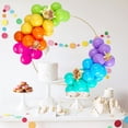 thumbnail image 3 of Arco de látex multicolor con forma de arco de 50 globos FEYG Rainbow, 3 of 7