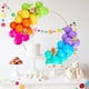 thumbnail image 3 of Arco de látex multicolor con forma de arco de 50 globos FEYG Rainbow, 3 of 7