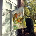 thumbnail image 2 of Carolines Treasures ASA2097CHF European Robins Flag Canvas House Size  Large multicolor, 2 of 4