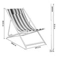 thumbnail image 4 of Novogratz Poolside Gossip, Bebe Folding Beach Chair, 2 pack, 4 of 15