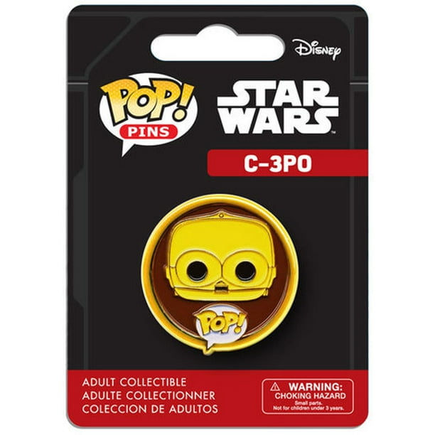 FUNKO POP! PINS: STAR WARS - C-3PO - Walmart.com - Walmart.com