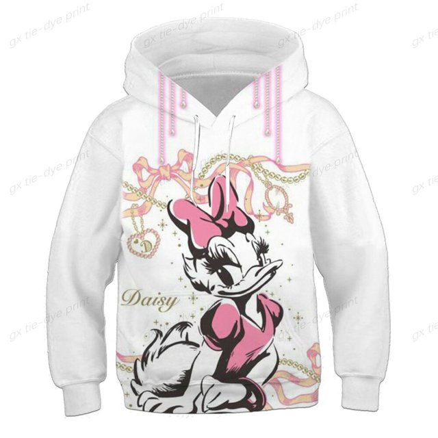 Sudaderas con capucha de Mickey Mouse para niñas, moda de primavera y otoño, sudaderas de manga larga, Tops con capucha de ocio de dibujos animados para niños, disfraces 1-14 Yrs130 zhangmengya CONDUJO
