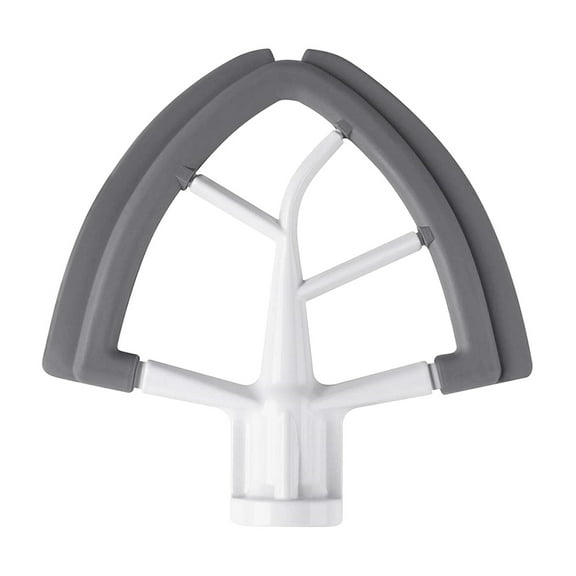 Flex Edge Beater for KitchenAid Mixer 4.5/5 QT Bowl Tilt-Head Stand Mixer Mixer Accessory Flat Edge Beater Paddle with Both-Sides Flexible Silicone Edges Bowl Scraper for Kitchen