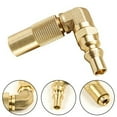 thumbnail image 2 of 1/4 Inch Propane Quick Connect Elbow Adapter Conversion for 17 Inch and 22 Inch, 2 of 6