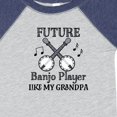 thumbnail image 4 of Inktastic Future Banjo Player Like Grandpa Boys or Girls Baby Bodysuit, 4 of 5