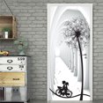 thumbnail image 3 of Autocollant de Porte 77x200cm Effet Trompe L'il Papier Peint 3D (Style 1), 3 of 5