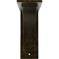 thumbnail image 3 of Ekena Millwork 3"W x 8"D x 8"H Morris Steel Bracket, Antiqued Pale Gold, 3 of 11