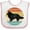 White/Pink, variant on Inktastic Sheltie Dog Gift Retro Boys or Girls Baby Bib