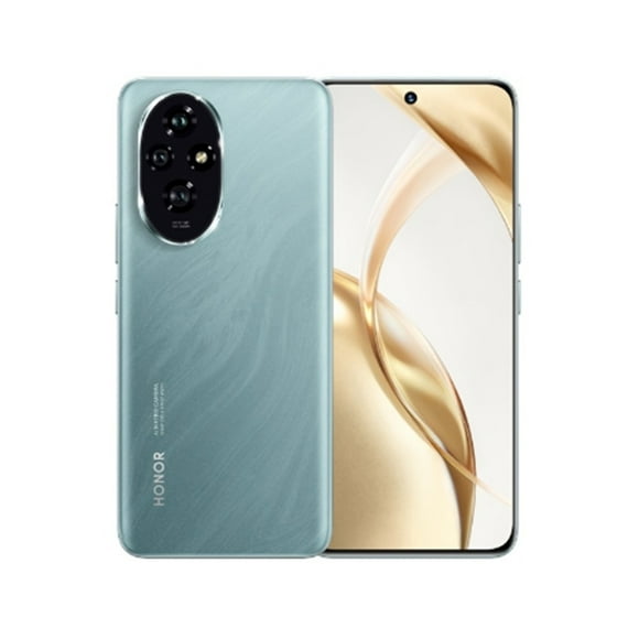 Honor 200 5G Smartphone 12 GB + 512 GB Pantalla AMOLED FHD de 6,7 pulgadas Snapdragon 7 Gen 3 50 MP Batería principal de 5200 mAh Supercharge de 100 W Verde esmeralda