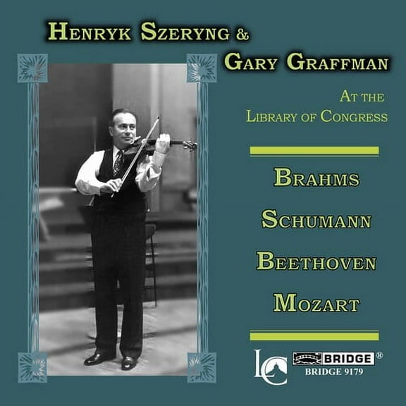 Henryk Szeryng - Great Performances from the Library of Congress 22 - Music & Performance - CD