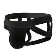 Mens Athletic Supporters Performance Jockstrap Elastic Waistband Underwear