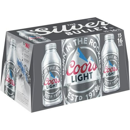 coors light lager 15 pack 16 fl oz aluminum 6 pack of coors light price