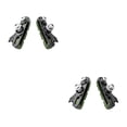 thumbnail image 4 of Toystoory 1 par de piezas de bicicleta de componente de ruedas de pastillas de freno para reemplazar negro/verde Type1 NO1 Toystoory CBP226766, 4 of 5