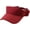 Burgundy, variant on Sun Visor Plain Hat Sports Cap Golf Tennis New Adjustable Men Women