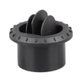 thumbnail image 1 of S SERENABLE Car Heater Ducting Warm Air Vent Outlet Black Rotatable for RV Car Auto 75mm, 1 of 8