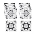thumbnail image 4 of 10 pegatinas de PVC para azulejos con diseño floral vintage cuadrado para armarios y muebles. Estilo C, 4 of 9