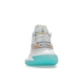 thumbnail image 3 of Jordan Men's Zion 1 White Dynamic Turquoise Basketball Shoes, from StockX, 3 of 5