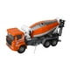 thumbnail image 2 of 1:60 Transportador de vehículos de construcción, Camión mezclador de cemento, Mezclador de giratorio móvil, Coche de ingeniería para niños mayores de 3 años naranja, 2 of 8