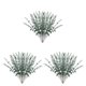 thumbnail image 2 of Wosthever 12 paquetes/lote de plantas simuladas de alambre de hierro con patrones de hojas transparentes, precio bajo, gran cantidad, decoración Type1 NO1, 2 of 6