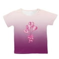 thumbnail image 4 of Gerichy Girls Graphic Print T-Shirt Girls Valentines Day Shirt Cute Printed Round Neck Short Sleeve Tshirt Top Summer Tops, 4 of 5