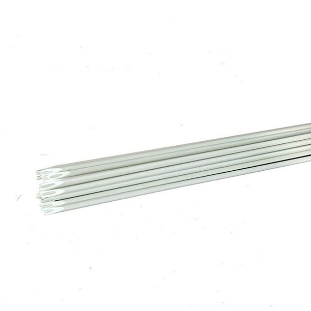 EcoStake Fiberglass Garden Stakes 5/16" Dia 6 FT, Hollow Stake for