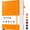 Orange, variant on ROBCURSE A4 Lined Notebook, 320 Pages College Ruled Journal for Writing, with 100GSM Thick Paper, No Bleed, Inner Pocket, Large Hardcover Journal for School Office Home, 8.5" x 11"