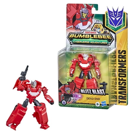 Transformers: Bumblebee Cyberverse Adventures Dead End Kids Toy Action Figure for Boys and Girls (10”)