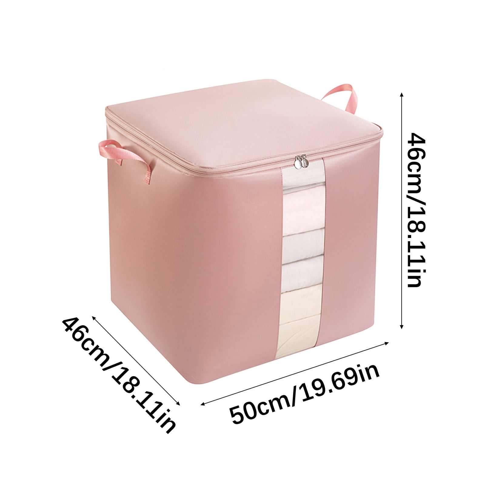 Quilt Storage Bags for Clothes & Bedding | Waterproof Garment Bags | Heavy-Duty PVC Fabric for Home Organization, Seasonal Storage, Moving, and Travel Packing | 1 Pack