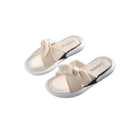 

Kesitin Ladies Cozy Fashion Open Toe Slides Beach Comfortable Shoes Lightweight Flat Sandals