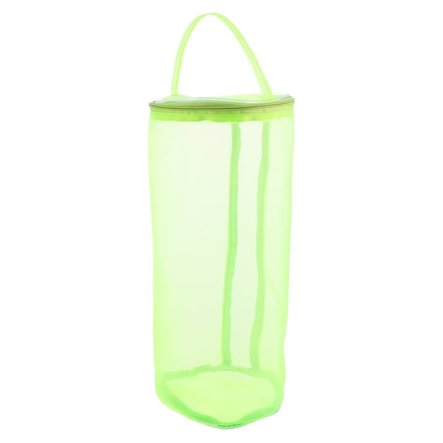 Bolsa de ganchillo con agujeros para hilo, organizador de almacenamiento para tejer, soporte portátil para hilo, ganchos de ganchillo y herramientas de tejer para el hogar y viajes