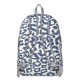thumbnail image 3 of Waterproof Oxford fabric backpack showcasing romantic leopard texture, designed for students., 3 of 5