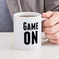 thumbnail image 4 of CafePress - Game On Mugs - 11 oz Ceramic Mug - Novelty Coffee Tea Cup, 4 of 4