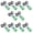 Anti blocking trumpe, variant on KUFptva 10Pcs Fishing Bites Alarm Clip Bites Alert Fishing Rod Bells Fishing Rod Clip With Double Alert Bells Fishing Tackle