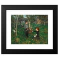 thumbnail image 2 of James Guthrie 17x15 Black Modern Framed Museum Art Print Titled - In the Orchard (1885-6), 2 of 5