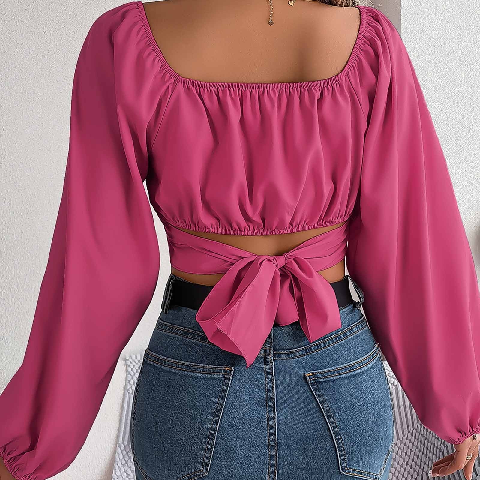 chiffon party tops
