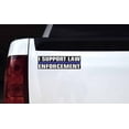 thumbnail image 4 of StickerTalk I Support Law Enforcement Vinyl Sticker, 10 inches x, 4 of 6